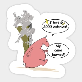 Losing Weight Sticker